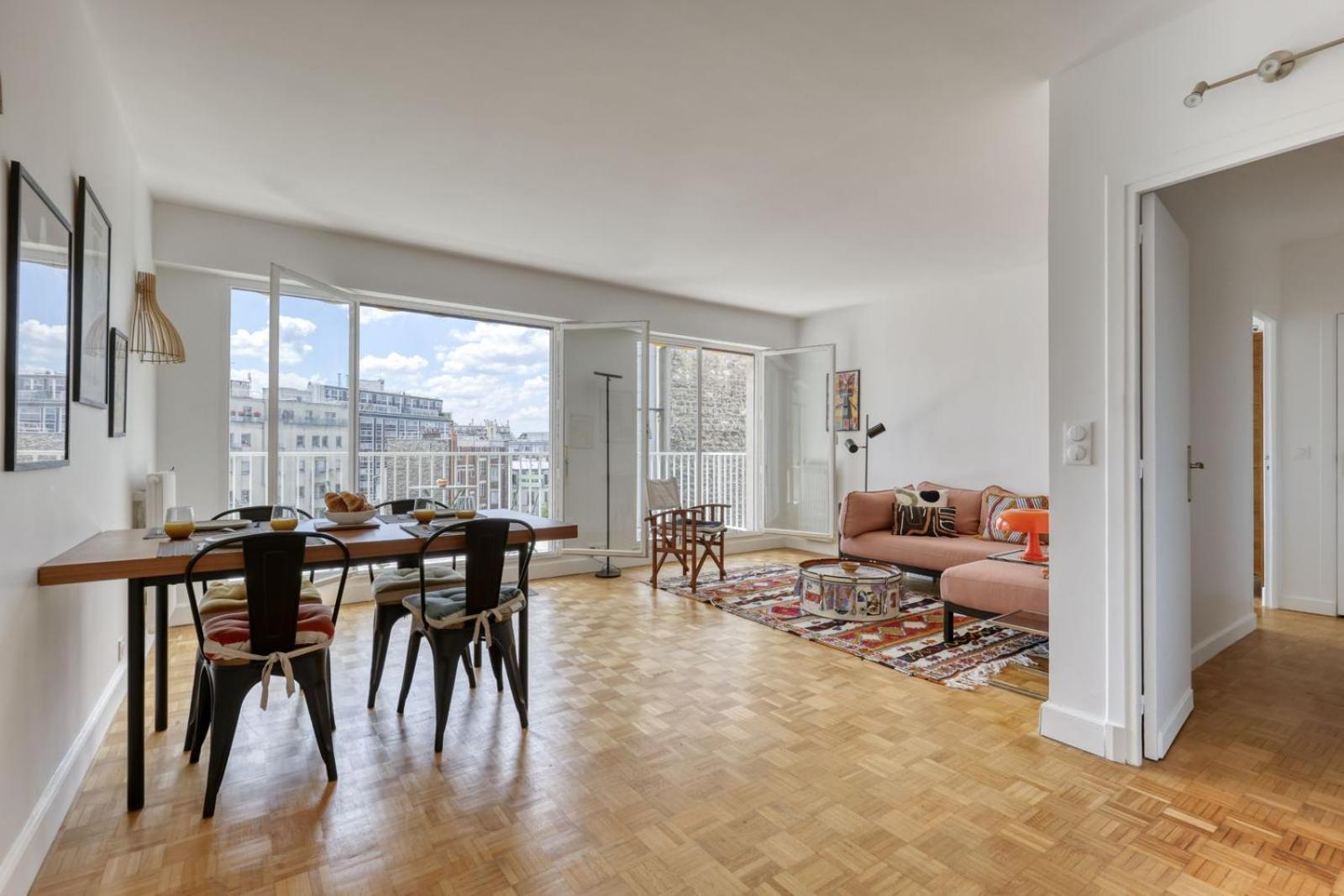 Light & Warm Flat With Balcony - Heart Of Paris 15 Apartment Exterior photo