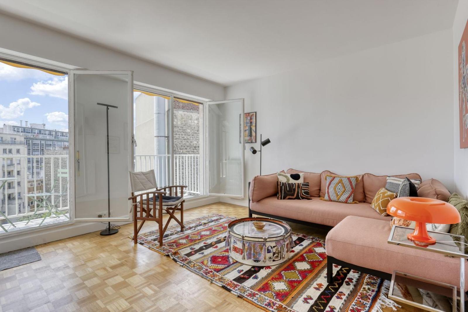 Light & Warm Flat With Balcony - Heart Of Paris 15 Apartment Exterior photo